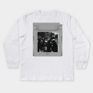 Black Messiah Game Cartridge Kids Long Sleeve T-Shirt